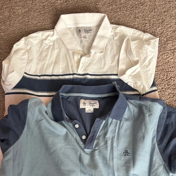 Penguin polo x 2 - Picture 1 of 2